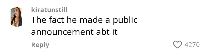 Social media comment criticizing a restaurant owner for a public announcement, highlighting unprofessional behavior. Social media comment criticizing a restaurant owner for a public announcement, highlighting unprofessional behavior.