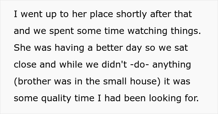 Text about a long-distance girlfriend and a trip, mentioning time spent together watching things. Text about a long-distance girlfriend and a trip, mentioning time spent together watching things.