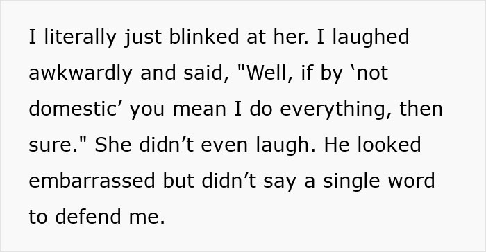 Man Complains To His Mom About GF Being &ldquo;Not The Domestic Type&rdquo;, Gets A Dose Of Reality