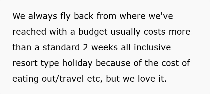 Text about couple's budgeting for holiday despite mortgage debt. Text about couple's budgeting for holiday despite mortgage debt.
