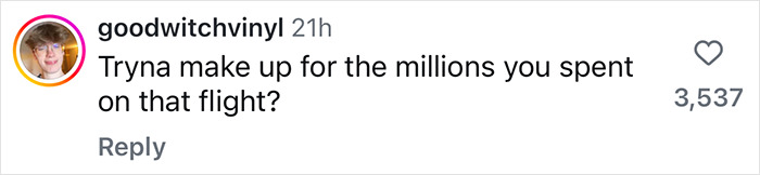 Comment criticizing Katy Perry's $175 doll release after space flight. Comment criticizing Katy Perry's $175 doll release after space flight.