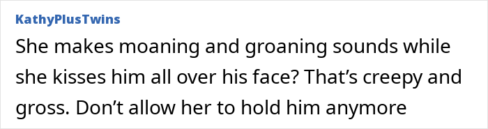 MIL&rsquo;s Creepy Comments About Baby Sparks Family Drama As The Mom Blocks Her