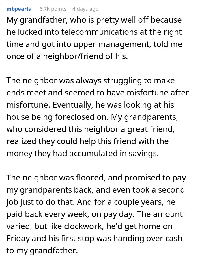 Text post discussing sharing lotto winnings and relationship dilemmas. Text post discussing sharing lotto winnings and relationship dilemmas.