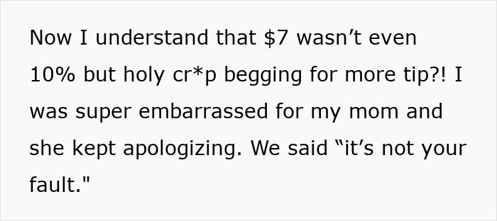 Restaurant Guests Tip $7, Are Chased Out The Door By Angry Server Restaurant Guests Tip $7, Are Chased Out The Door By Angry Server
