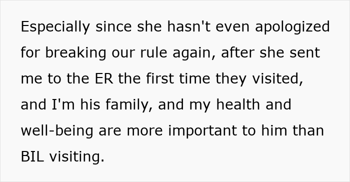Woman Gets Banned From BF&rsquo;s Brother&rsquo;s House After Breaking Their Rule And Sending His Wife To ER