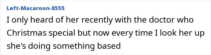 User comment mentioning Nicola Coughlan in relation to a Christmas special and recent activities. User comment mentioning Nicola Coughlan in relation to a Christmas special and recent activities.