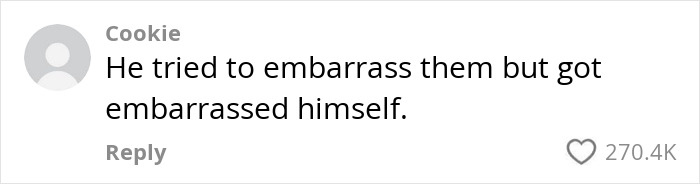 Comment on customer-shaming rant by restaurant owner backfires, showing irony in the situation. Comment on customer-shaming rant by restaurant owner backfires, showing irony in the situation.
