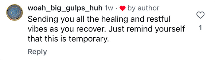 Comment supporting Susan Sarandon’s daughter post-plastic surgery, emphasizing healing and recovery. Comment supporting Susan Sarandon’s daughter post-plastic surgery, emphasizing healing and recovery.