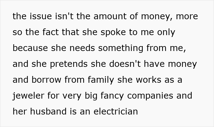 Alt text: frustrated woman refusing unfair babysitting pay for newborn from sister upset over low hourly wage Alt text: frustrated woman refusing unfair babysitting pay for newborn from sister upset over low hourly wage