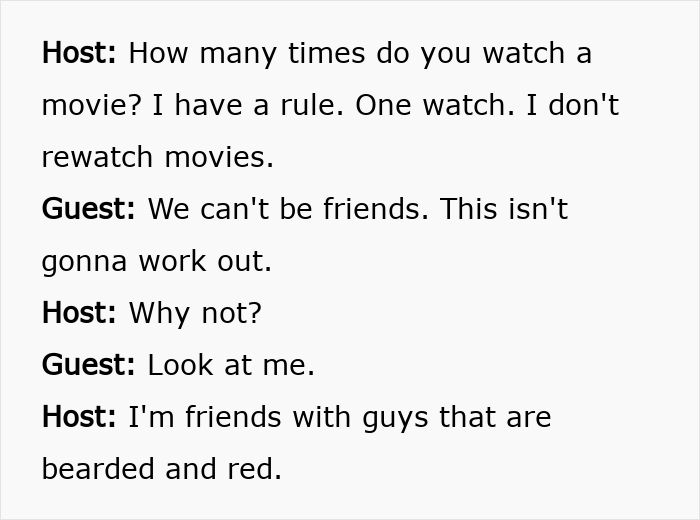 Host and guest discuss movie rewatch habits, highlighting the charm and value of owning physical media. Host and guest discuss movie rewatch habits, highlighting the charm and value of owning physical media.