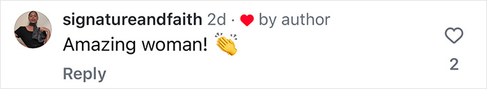 Comment praising "dope" airlines worker for speech, includes clapping hands emoji. Comment praising "dope" airlines worker for speech, includes clapping hands emoji.