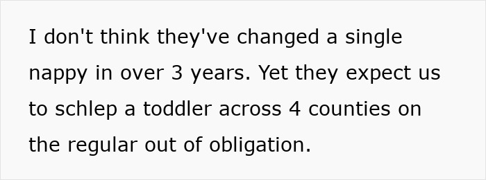 Text about modern grandparenting double standards regarding childcare expectations. Text about modern grandparenting double standards regarding childcare expectations.