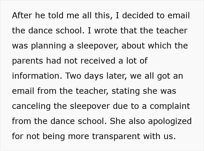 Sleepover At Teacher’s House Gets Cancelled After Mom Starts Asking Questions Sleepover At Teacher’s House Gets Cancelled After Mom Starts Asking Questions