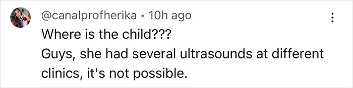 Confused comment on pregnant woman expecting twins but receiving one baby after several ultrasounds. Confused comment on pregnant woman expecting twins but receiving one baby after several ultrasounds.