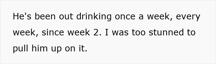 Text about a new mom's experience with a husband avoiding parenting duties. Text about a new mom's experience with a husband avoiding parenting duties.
