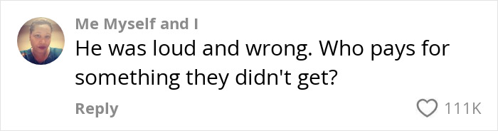Comment on customer-shaming by restaurant owner sparks backlash. Comment on customer-shaming by restaurant owner sparks backlash.
