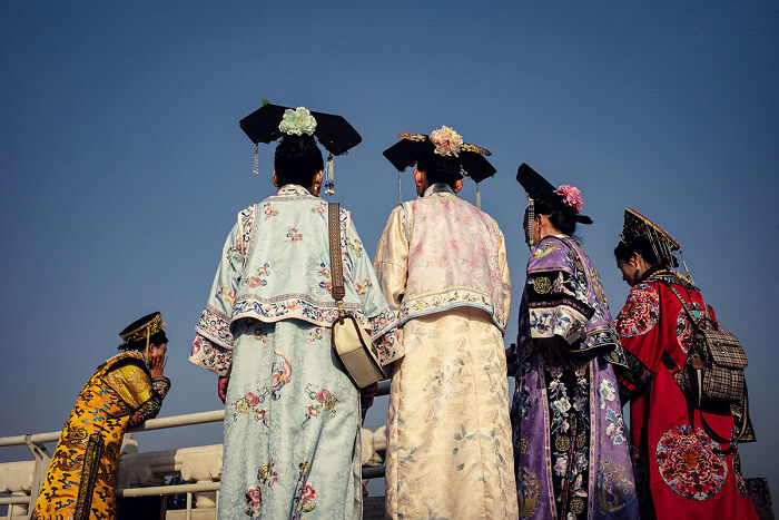 Five Sisters From The Series Historical Fashions By Chris Yan