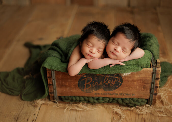 I’ve Photographed Many Beautiful Newborns, But These Precious Twins Truly Stole My Heart (12 Pics)