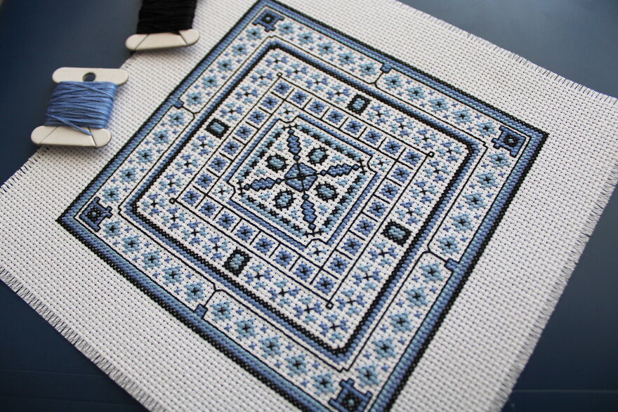 Cross-Stitching Is A Hobby Of Mine That Became My Favorite Job (40 Pics)