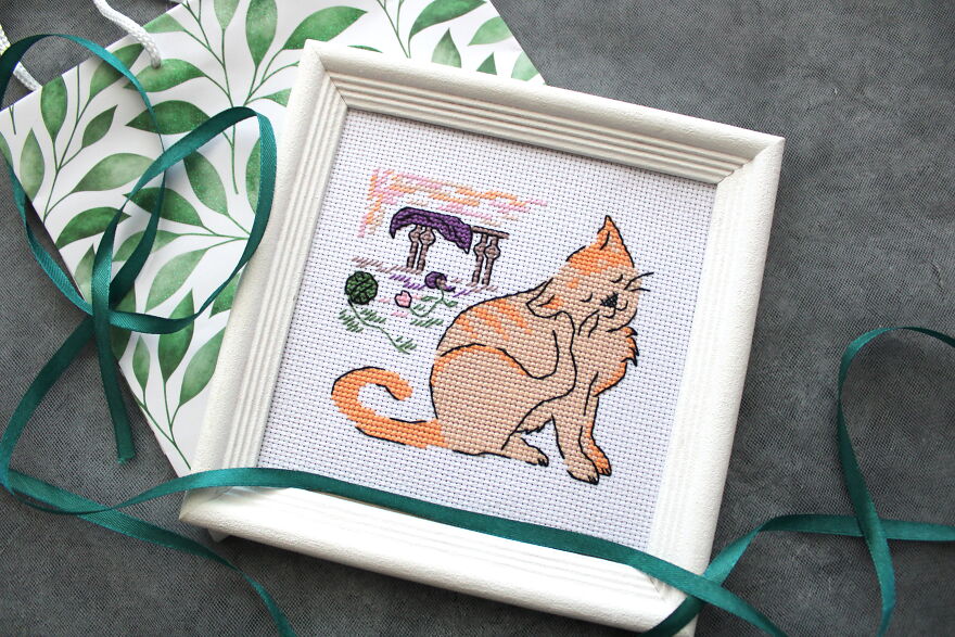 Cross-Stitching Is A Hobby Of Mine That Became My Favorite Job (40 Pics)