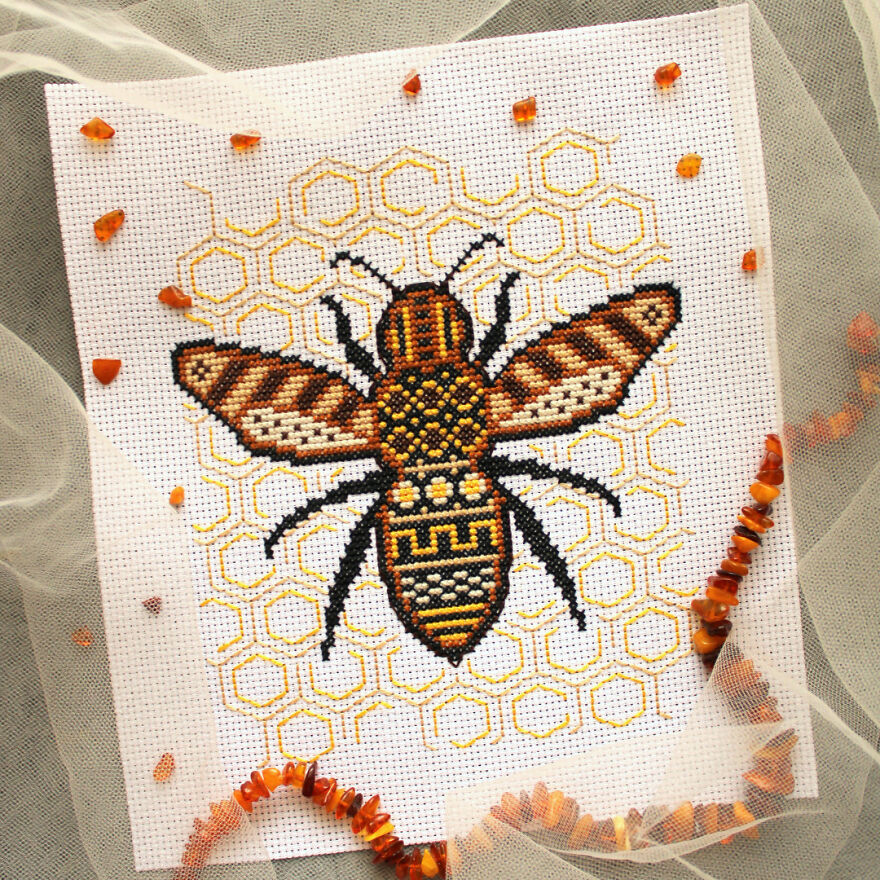 Cross-Stitching Is A Hobby Of Mine That Became My Favorite Job (40 Pics)
