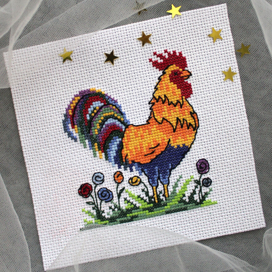 Cross-Stitching Is A Hobby Of Mine That Became My Favorite Job (40 Pics)