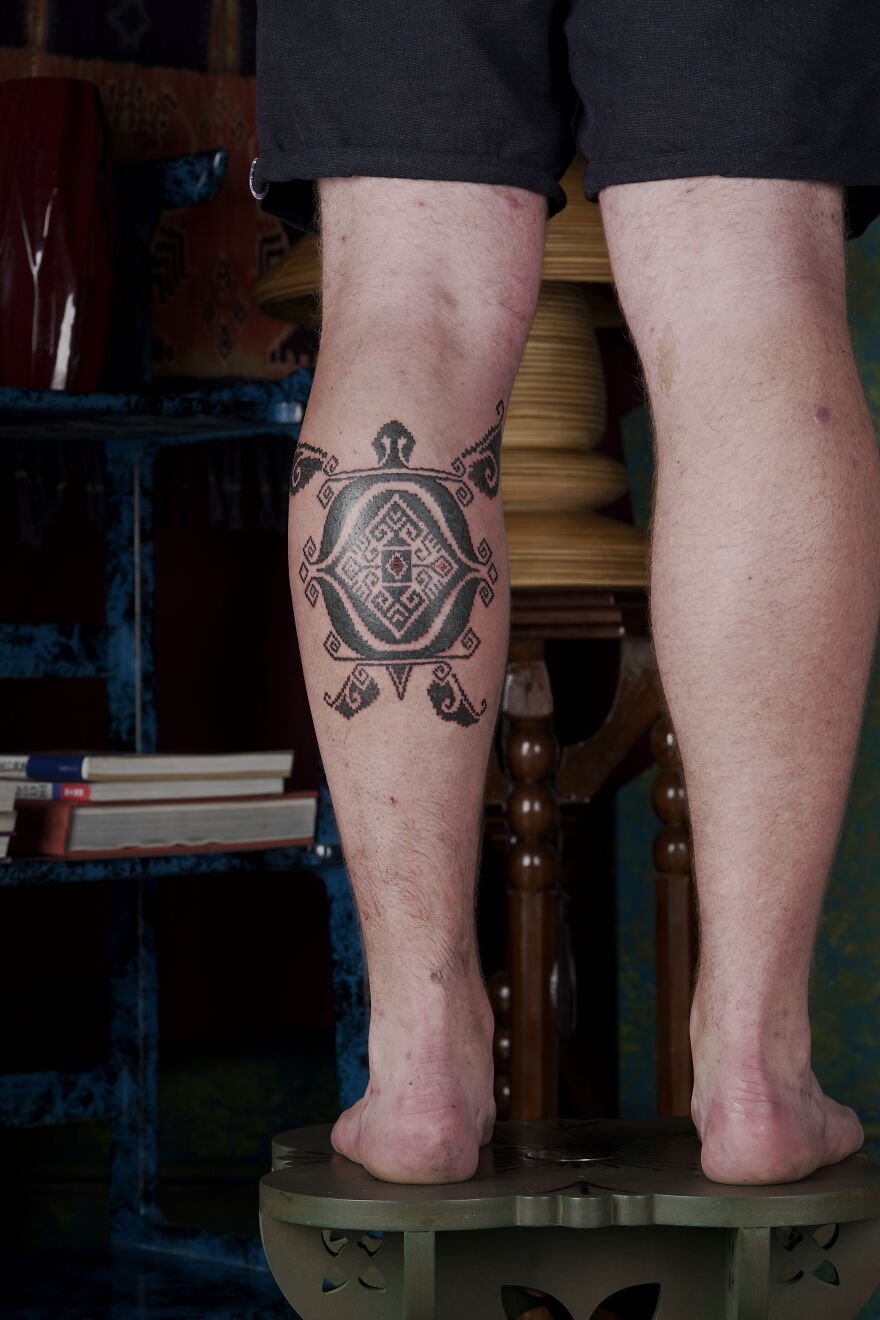 Scuba Divers Want A Tattoo To Make Him Felt In A Blue Ocean, Here What He Got