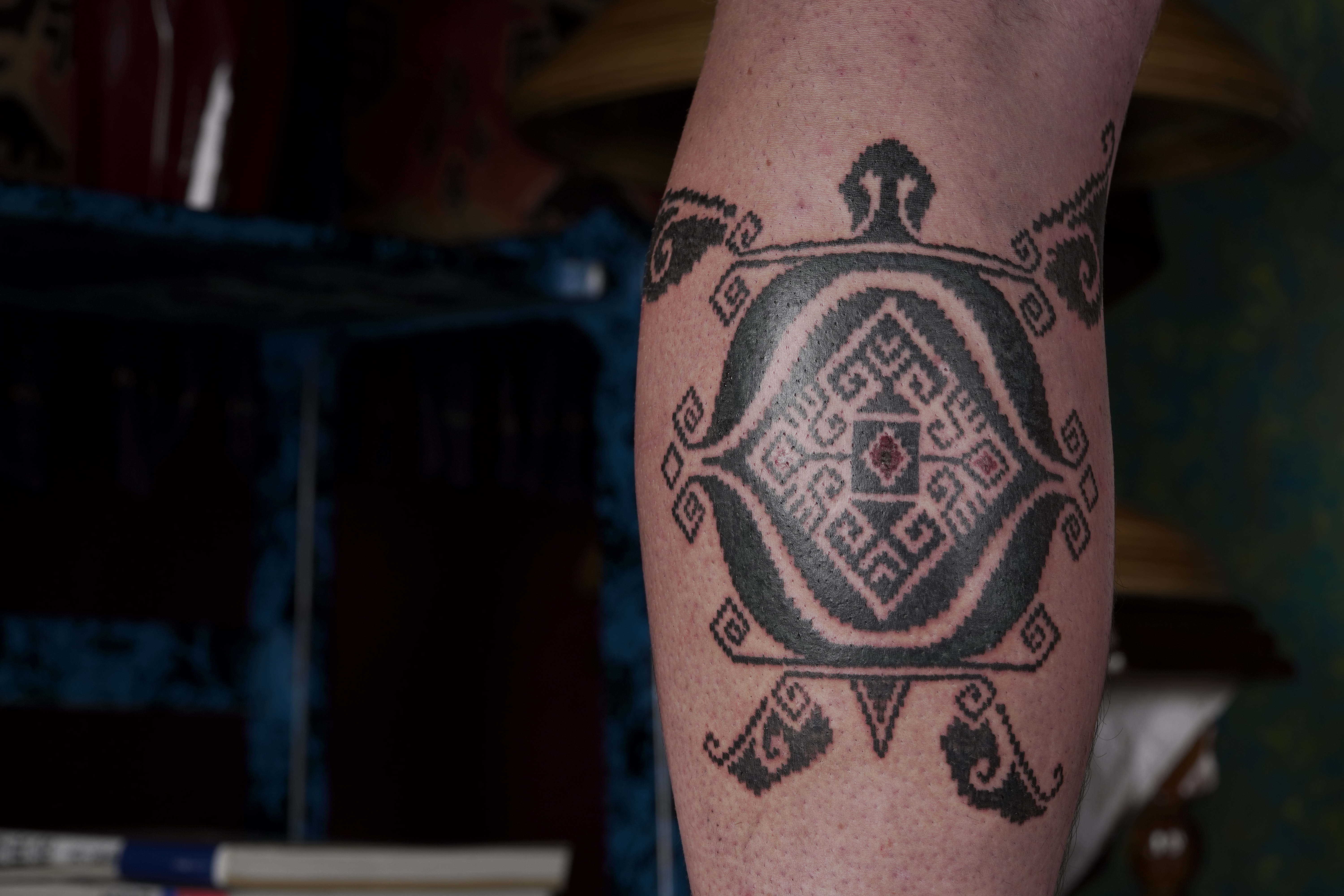 Scuba Divers Want A Tattoo To Make Him Felt In A Blue Ocean, Here What He Got