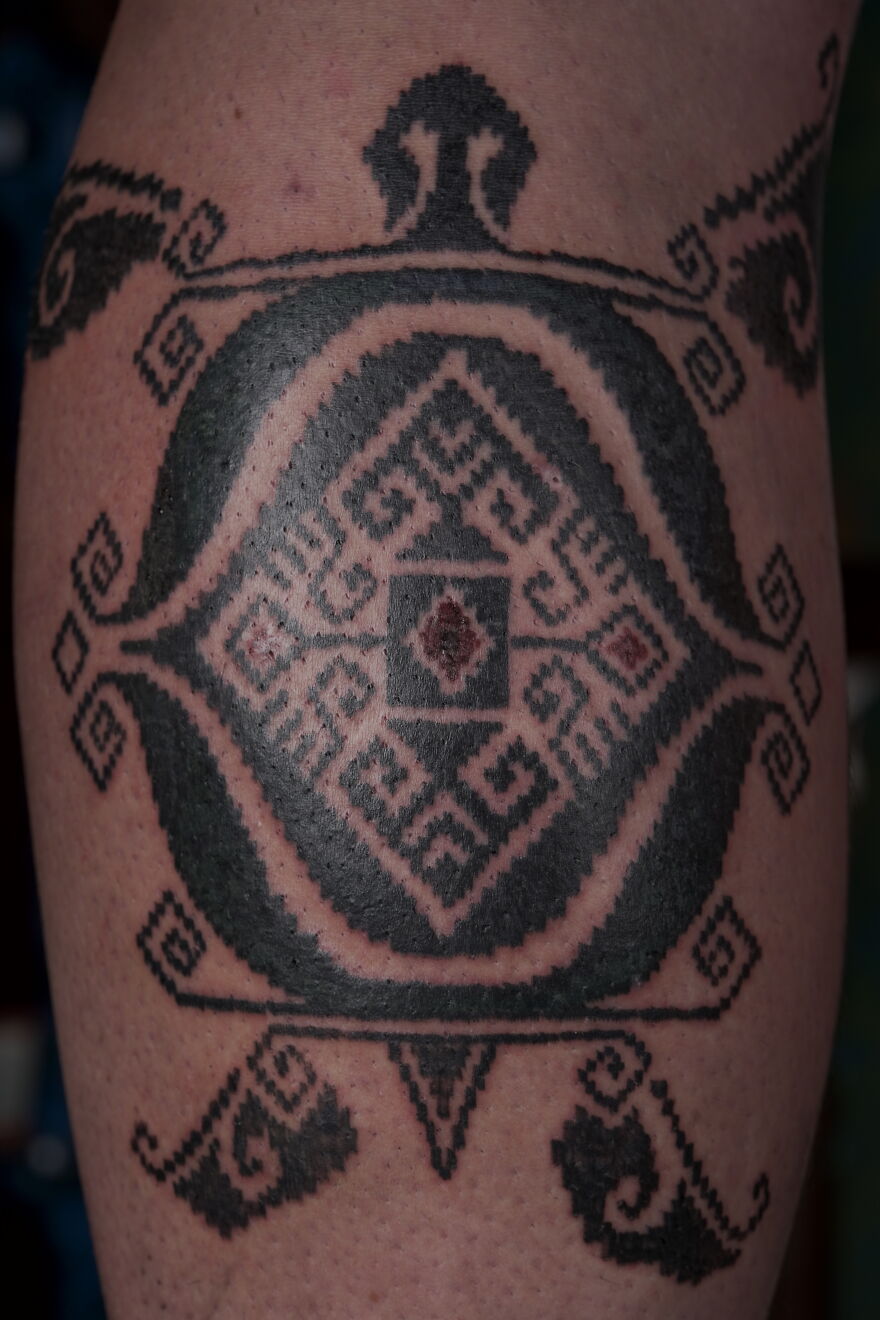 Scuba Divers Want A Tattoo To Make Him Felt In A Blue Ocean, Here What He Got