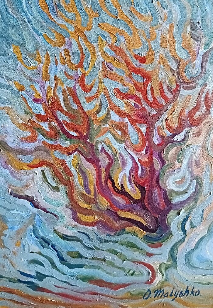 Every Line Is A Story: The Mesmerizing Linear Divisionism Of Oleksandra Malyshko