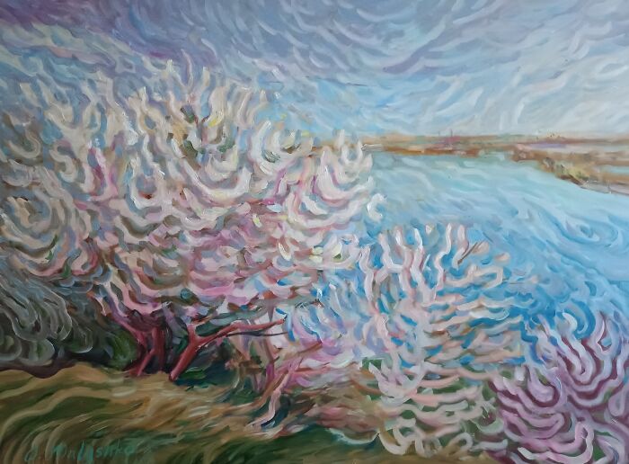 Every Line Is A Story: The Mesmerizing Linear Divisionism Of Oleksandra Malyshko