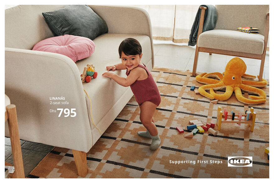 IKEA Celebrates The Role Of Its Furniture In Toddlers’ First Steps In Its Latest Campaign IKEA Celebrates The Role Of Its Furniture In Toddlers’ First Steps In Its Latest Campaign
