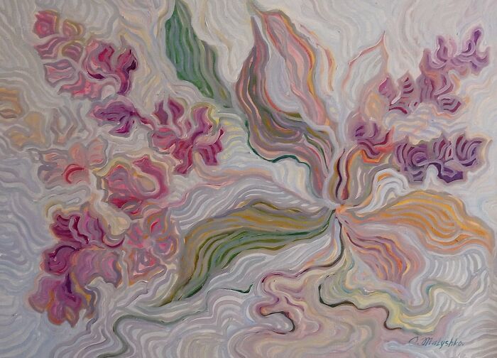 This Ukrainian Artist Captures The Essence Of Spring With Her Unique Painting Style Called “Linear Divisionism”