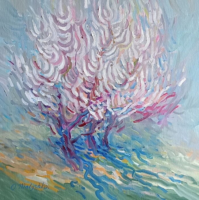 Every Line Is A Story: The Mesmerizing Linear Divisionism Of Oleksandra Malyshko