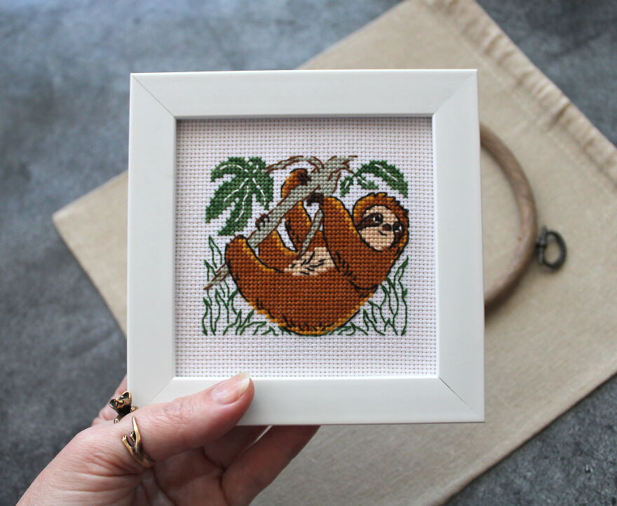 Cross-Stitching Is A Hobby Of Mine That Became My Favorite Job (40 Pics)