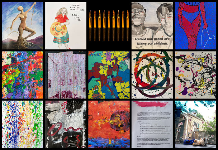 75 Artists Speak Out Through The Color Of Rebellion 75 Artists Speak Out Through The Color Of Rebellion