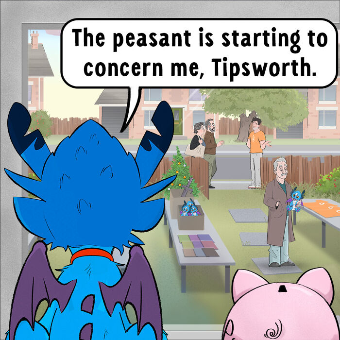 My Comic About A Dragon Who Begins To Worry About His Owner’s Behavior (Part 5) My Comic About A Dragon Who Begins To Worry About His Owner’s Behavior (Part 5)