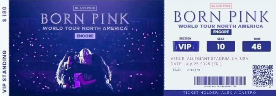 Hey Pandas Should I Prank My Besties With These Fake Blackpink Tickets For April Fools?