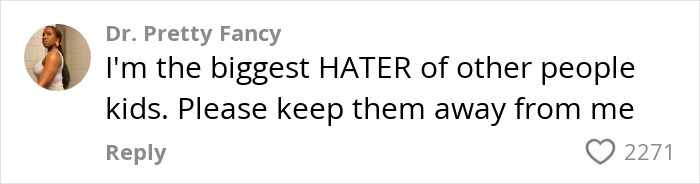 Comment about annoyance with kids in flight situation, expressing frustration humorously. Comment about annoyance with kids in flight situation, expressing frustration humorously.