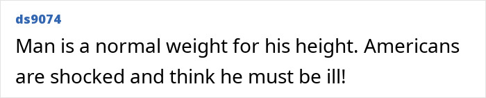 Image displaying a comment debating Jason Biggs' weight loss, mentioning shock and health concerns. Image displaying a comment debating Jason Biggs' weight loss, mentioning shock and health concerns.