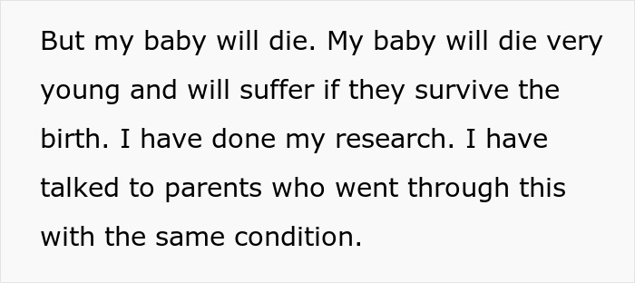 Woman Decides To Terminate Pregnancy So Baby With Fatal Abnormalities Won't Suffer, Mom Is Livid Woman Decides To Terminate Pregnancy So Baby With Fatal Abnormalities Won't Suffer, Mom Is Livid
