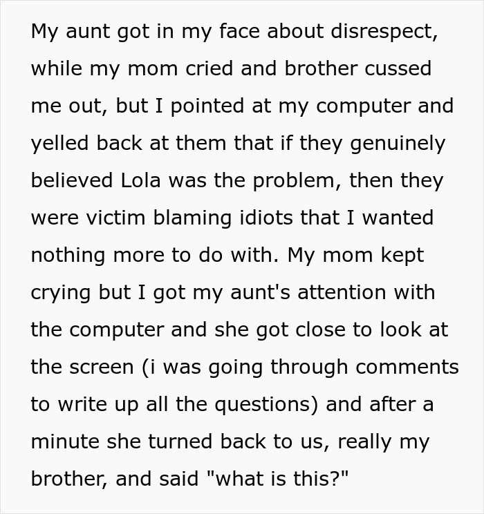 Family conflict over brother's prank and girlfriend's reaction. Family conflict over brother's prank and girlfriend's reaction.