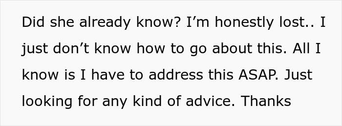 Text post showing a worried person seeking advice about a teen son creeping around neighbor’s yard at night. Text post showing a worried person seeking advice about a teen son creeping around neighbor’s yard at night.