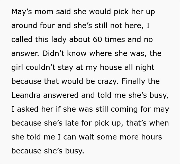 Text exchange about a woman assuming babysitting duties due to past play dates, highlighting a miscommunication. Text exchange about a woman assuming babysitting duties due to past play dates, highlighting a miscommunication.