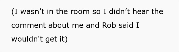 Text on image about not hearing a comment, emphasizing a related vacation ban story. Text on image about not hearing a comment, emphasizing a related vacation ban story.