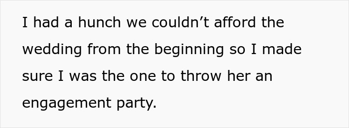 Text excerpt about woman choosing affordable getaway with husband instead of friend’s expensive wedding causing conflict with bride.