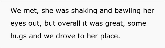 Text snippet recounting a visit to a long-distance girlfriend, mentioning an emotional reunion. Text snippet recounting a visit to a long-distance girlfriend, mentioning an emotional reunion.