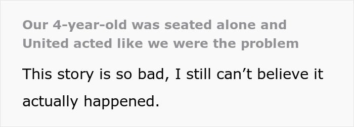 Seating Chaos Splits Family, Dad Battles Airline To Prevent 4YO Sitting Alone Seating Chaos Splits Family, Dad Battles Airline To Prevent 4YO Sitting Alone