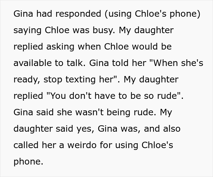 Teen argues with friend’s mom over phone use, calls her a weirdo, sparking parental conflict. Teen argues with friend’s mom over phone use, calls her a weirdo, sparking parental conflict.