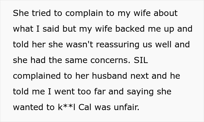 Text conversation about SIL disregarding 7YO's allergies, resulting in family disagreement. Text conversation about SIL disregarding 7YO's allergies, resulting in family disagreement.